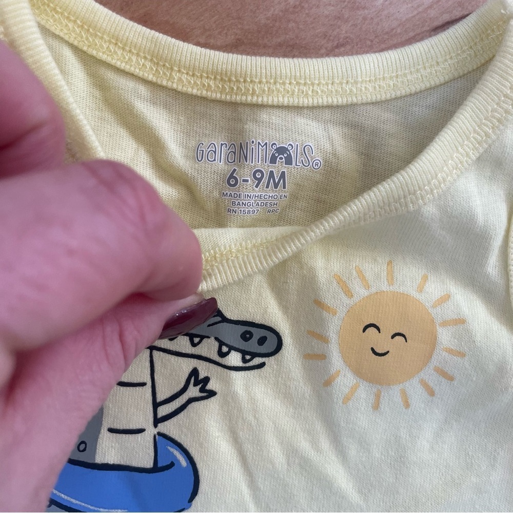🧸Garanimals Summer Outfits Size 6-9 Months - Picture 4 of 5